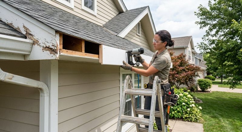 Exterior Trim Repair Service